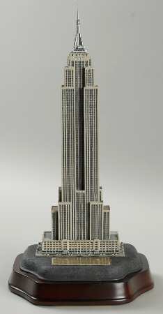 Danbury Mint Figurine Empire State Building - Boxed