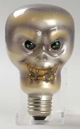 Fright Lights Skeleton Bulb - Boxed