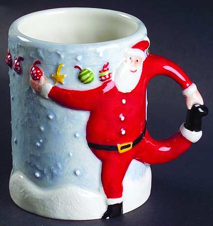 Santa & Reindeer Mug