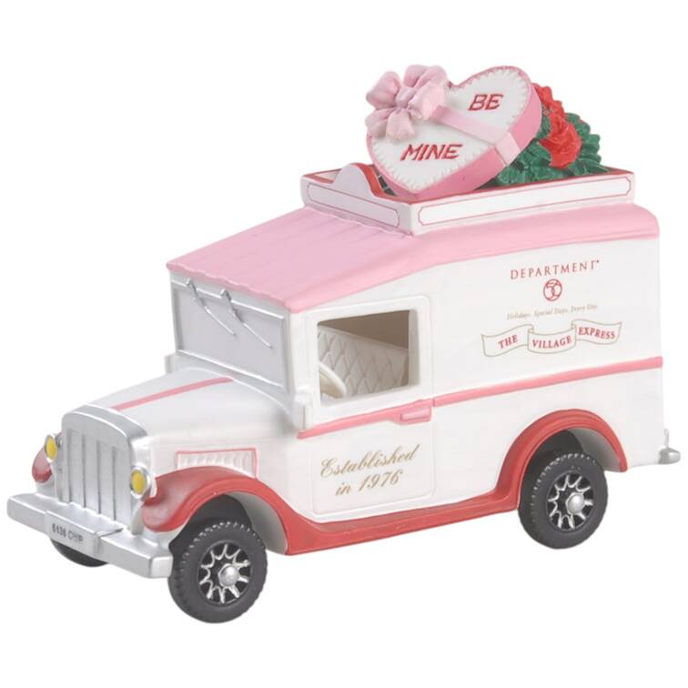 Snow Village Celebrate Love Valentine Village Express - Boxed