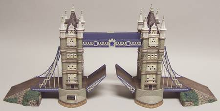 Historical Landmark Series Tower Bridge Of London-Reissue - With Box