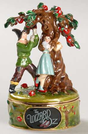 Wizard of Oz Bejeweled Boxes He's A Bad Apple - Boxed