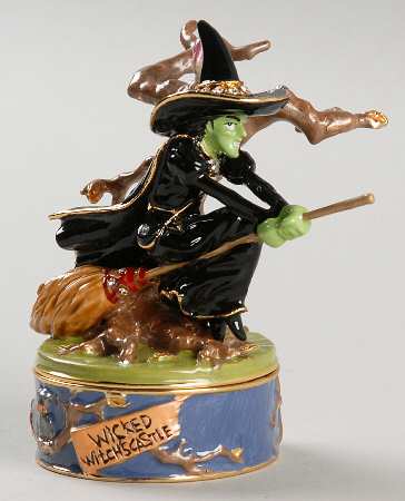 Wizard of Oz Bejeweled Boxes Wicked Witch Of The West - Boxed