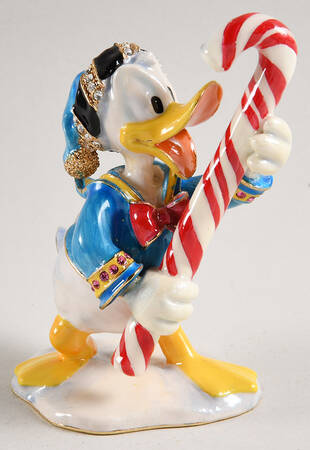 Disney Bejeweled Boxes Donald's So Sweet - Boxed