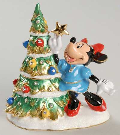 Disney Bejeweled Boxes Minnie's Shining Star - Boxed