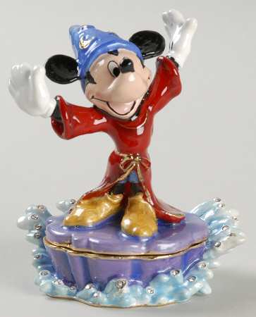 Disney Bejeweled Boxes Sorcerer Mickey - Boxed