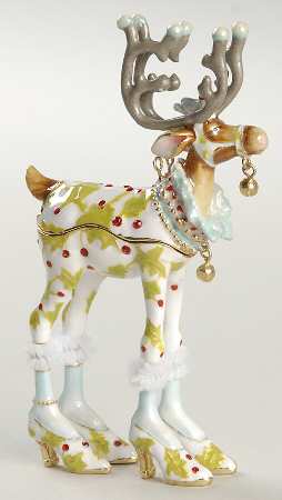 Christmas Bejeweled Boxes Krinkles Vixen - Boxed