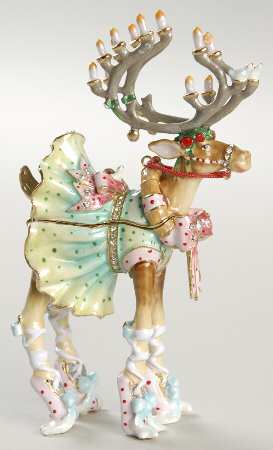 Christmas Bejeweled Boxes Krinkles Dancer - Boxed
