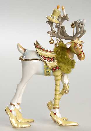Christmas Bejeweled Boxes Krinkles Prancer - Boxed