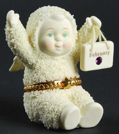 Happy Birthday To Me-Snowbabies February - Boxed