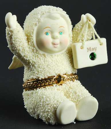 Happy Birthday To Me-Snowbabies May - Boxed
