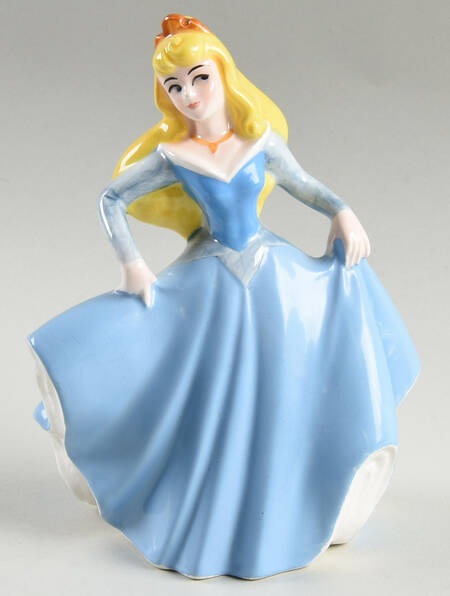Disney Figurines Aurora-Blue Dress - No Box