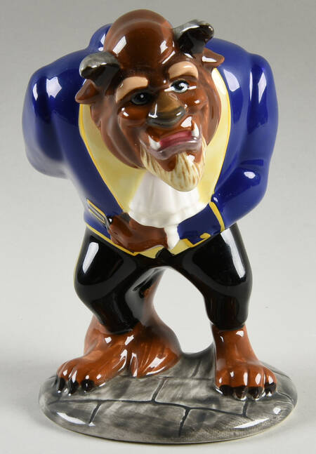 Disney Figurines Beast Bowing - No Box