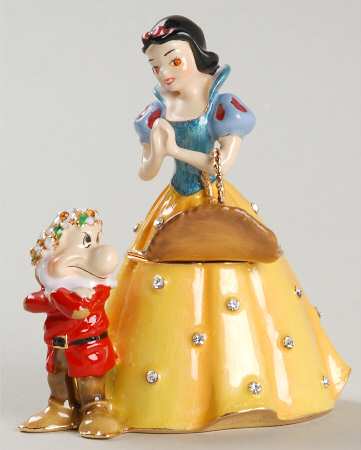 Disney Princesses-Bejeweled Boxes Flowers For Grumpy - Boxed
