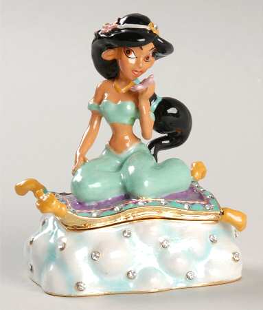 Disney Princesses-Bejeweled Boxes Jasmine - With Box