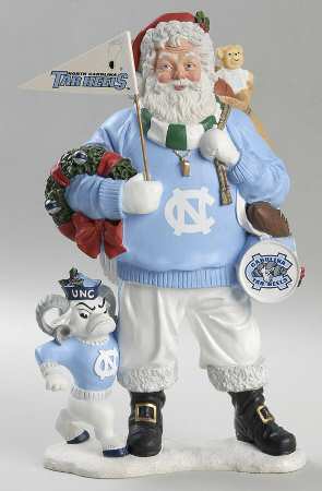 Christmas Figurines North  Carolina Santa - Boxed