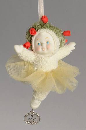 Twelve Days of Christmas-Snowbabies Nine Ladies Dancing - Boxed