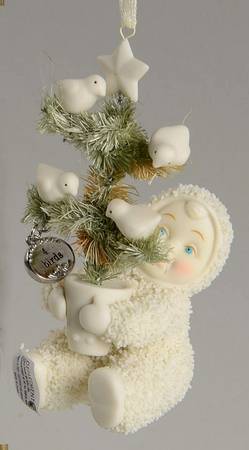 Twelve Days of Christmas-Snowbabies Four Calling Birds - Boxed