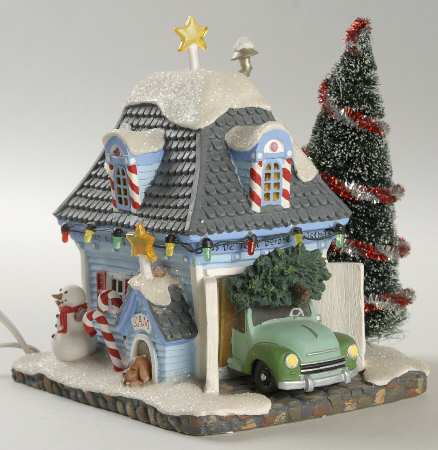 Twas the Night Before Christmas Oh Such A Clatter Garage - Boxed