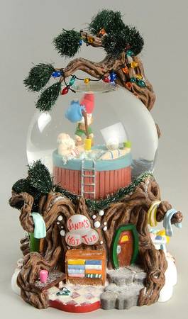 North Pole Woods Santa's Hot Tub - Boxed