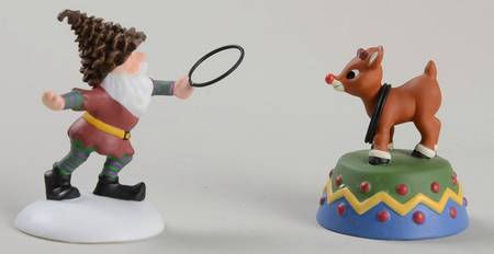 North Pole Woods Ring Toss-Set Of 2 - Boxed