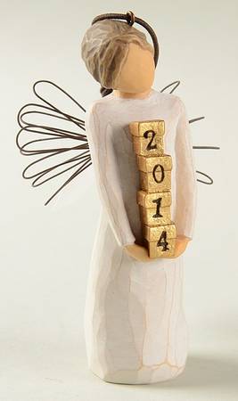 Willow Tree Annual Ornament Filled With Golden Memories - Boxed