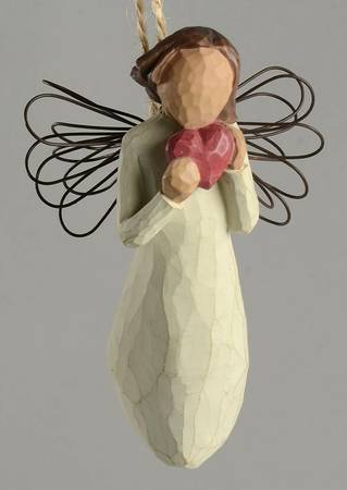 Willow Tree Ornaments Angel Of The Heart - Boxed