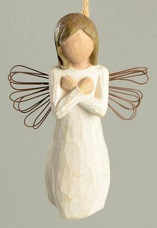 Willow Tree Ornaments Sign For Love - Boxed
