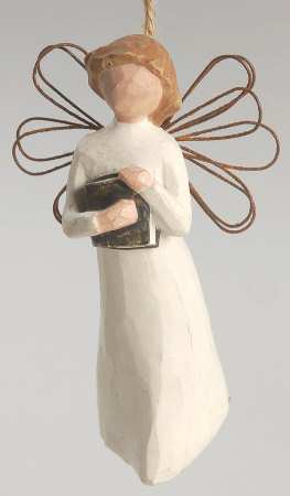 Willow Tree Ornaments Angel Of Learning - Boxed