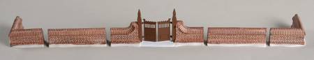 Williamsburg Village Church Fence-Set Of 5 - Boxed