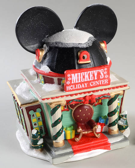 Mickey's Merry Christmas Village Mickey's Holiday Center - Boxed