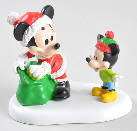 Mickey's Merry Christmas Village A Gift From Mickey - No Box