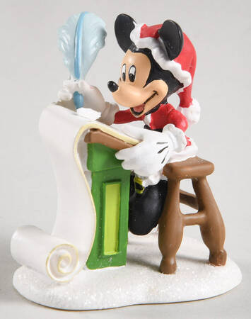 Mickey's Merry Christmas Village Mickey's Christmas List - Boxed