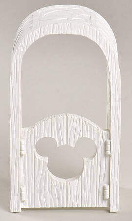 Mickey's Merry Christmas Village Mickey Trellis - Boxed