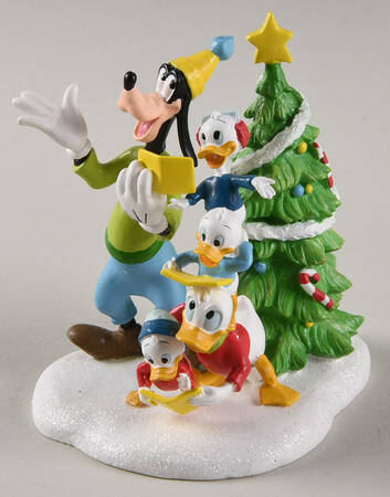 Mickey's Merry Christmas Village Mickey & Friends Sing Carols - Boxed