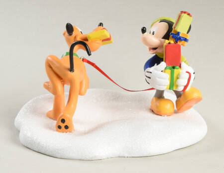 Mickey's Merry Christmas Village Mickey's Tangled Tango - With Box