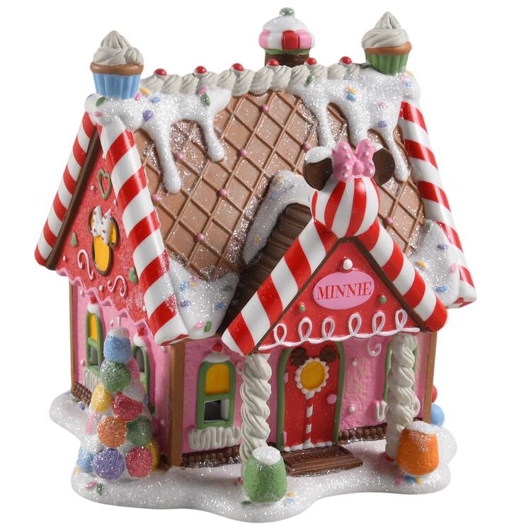 Mickey's Merry Christmas Village Minnie's Peppermint Villa - Boxed