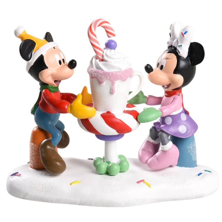 Mickey's Merry Christmas Village A Cocoa With A Cutie! - Boxed