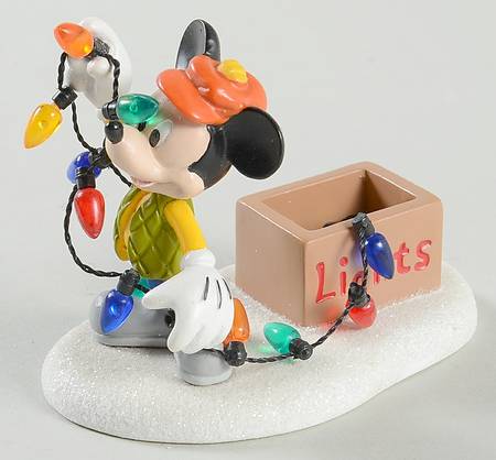 Mickey's Merry Christmas Village Mickey Lights Up Christmas - Boxed