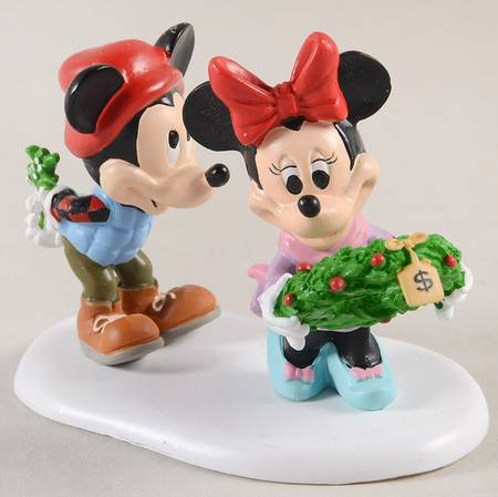 Mickey's Merry Christmas Village Mickey's Mistletoe Surprise - Boxed