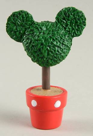 Mickey's Merry Christmas Village Mickey Topiary - Boxed