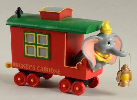 Mickey's Merry Christmas Village Mickey's Holiday Caboose - Boxed