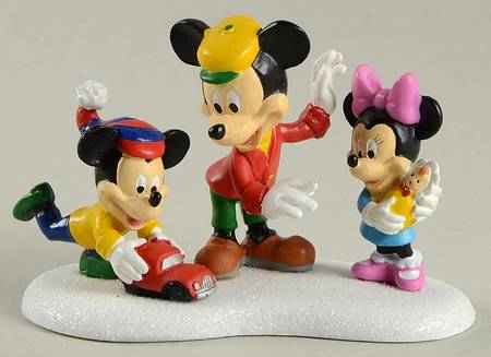 Mickey's Merry Christmas Village Mickey's Toys - With Box 53