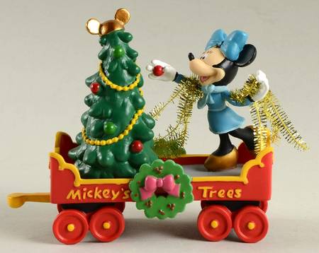 Mickey's Merry Christmas Village Mickey's Holiday Tree Car - Boxed