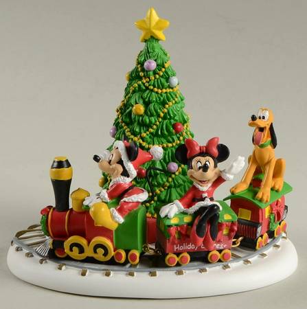 Mickey's Merry Christmas Village Mickey's Holiday Express - Boxed