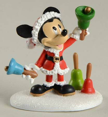 Mickey's Merry Christmas Village Ringing In The Holidays - Boxed