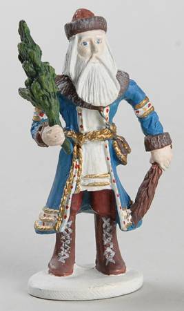 History of Santa Pewter I Russian - No Box