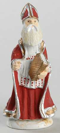 History of Santa Pewter I Dedt Moroz - No Box