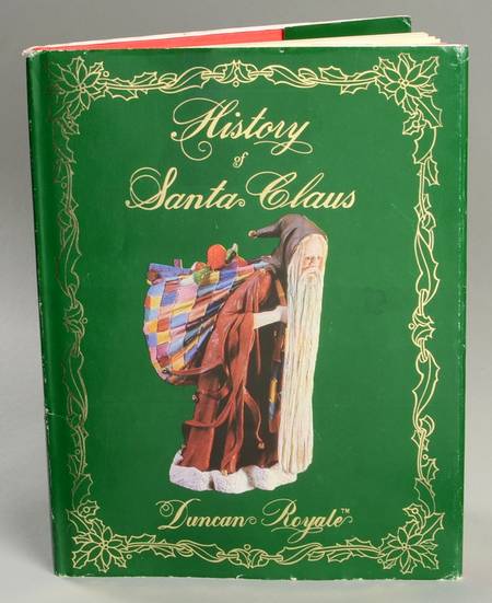 History of Santa Claus I-Wood Book, History Of Santa Clause - Boxed
