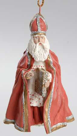 History of Santa Claus-Figural St Nicholas - Boxed